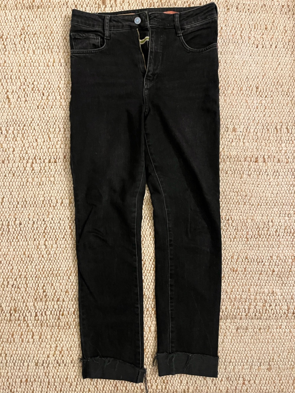 Pilcro Women’s Cigarette Black Jean